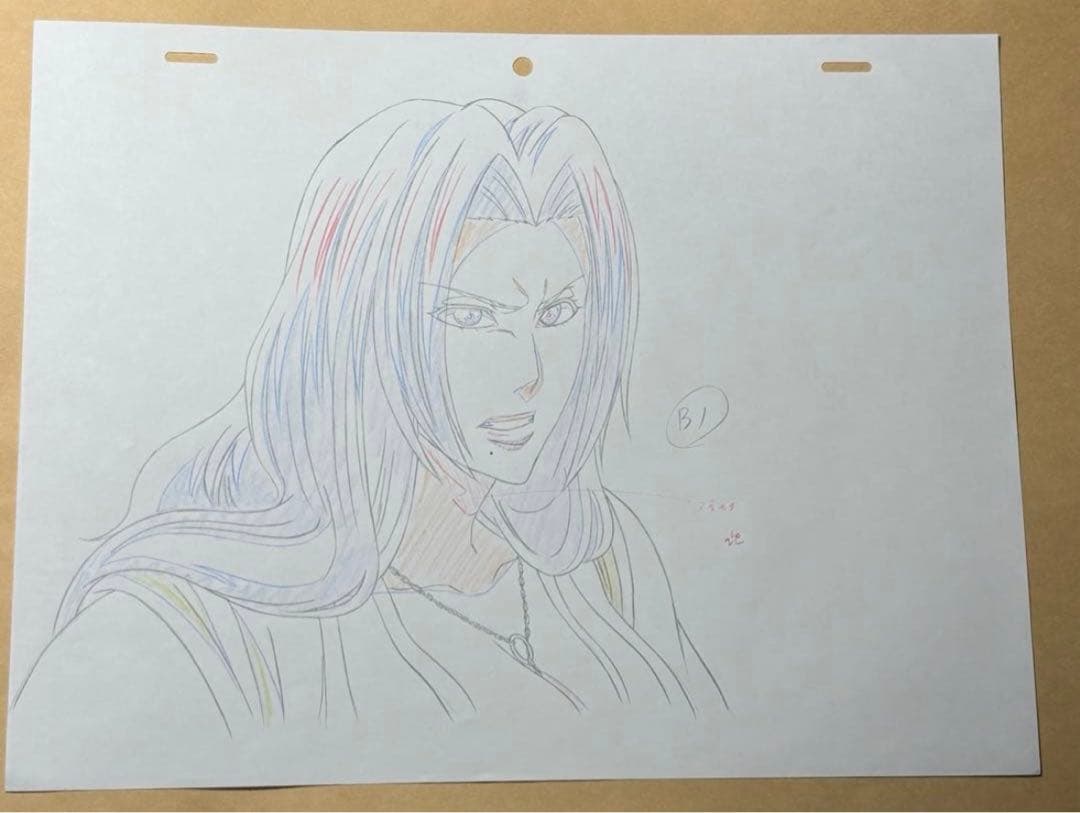 BLEACH 松本乱菊　セル画　2枚　アニメ　直筆　レイアウト
