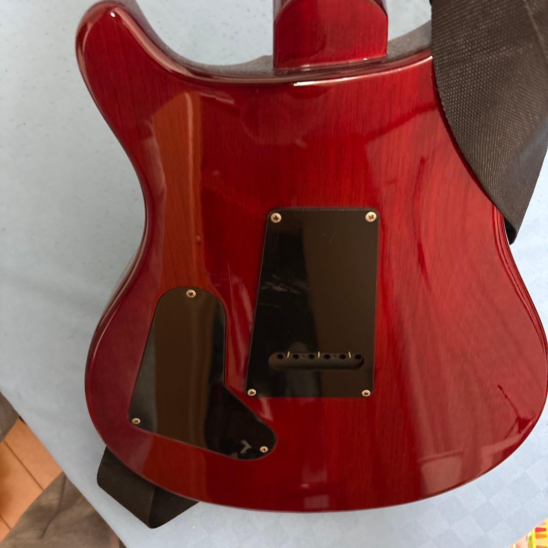 【美品】PRS SE Custom レッドエレキギター　※ケース付き
