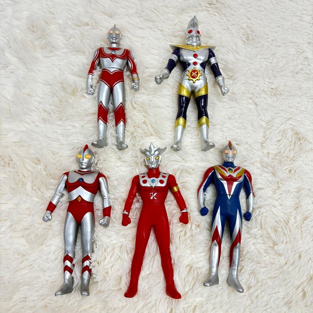 ウルトラマンシリーズ ソフビ 22体set 中古 フィギュア ヒーロー