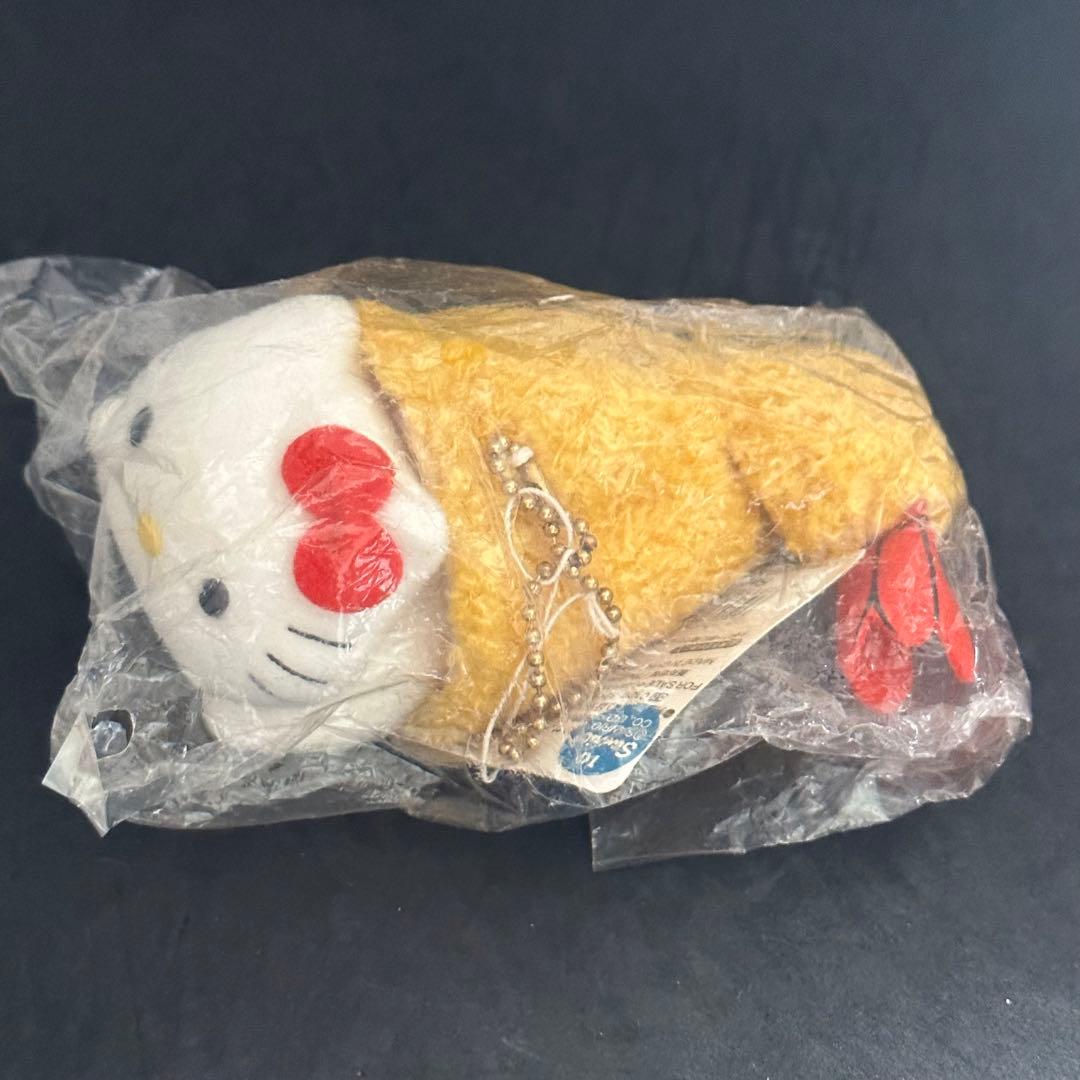 【未使用】ハローキティ ご当地限定 名古屋 エビフライ 着ぐるみ マスコット