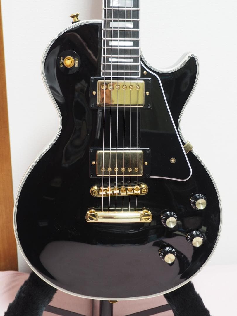 Epiphone Les Paul Custom ブラック ギブソンヘッド