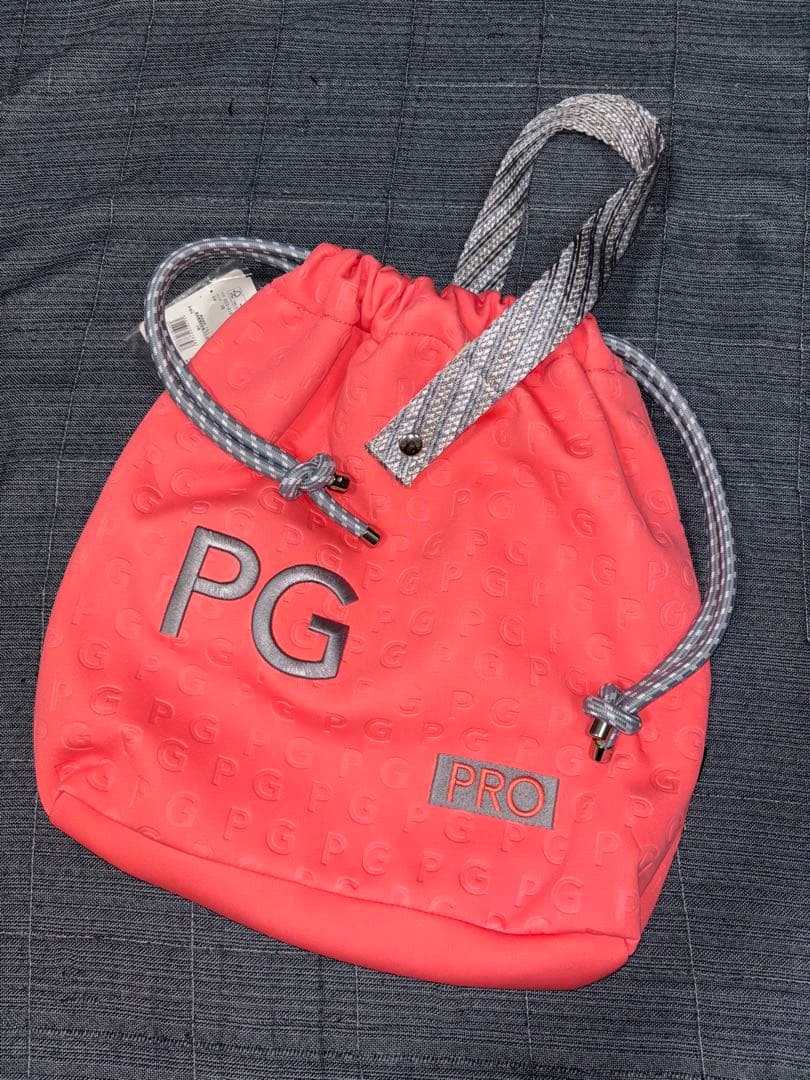 （新品）パーリーゲイツ 、トリコロゴシリーズ、 シューズケース ＜PGPRO＞