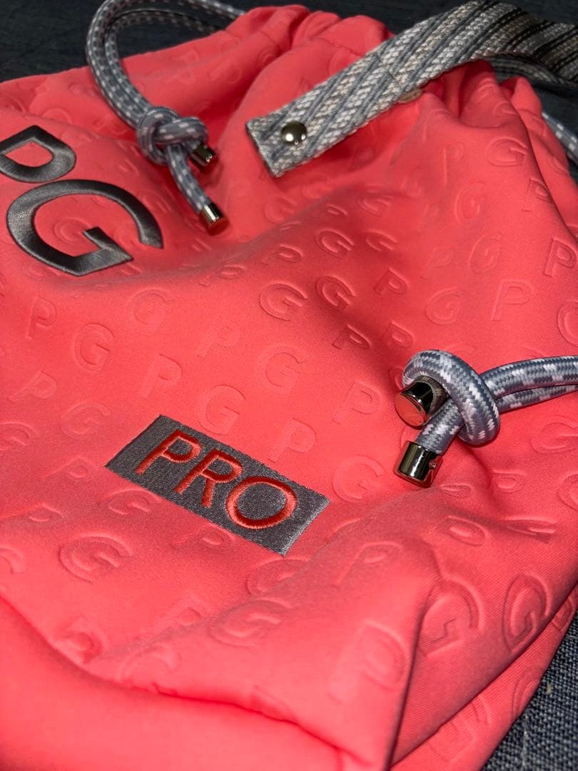 （新品）パーリーゲイツ 、トリコロゴシリーズ、 シューズケース ＜PGPRO＞