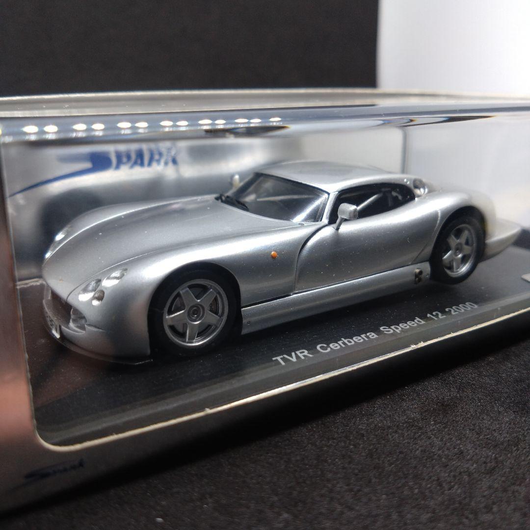 スパーク 1/43 TVR サーブラウ スピード12 2000 シルバー