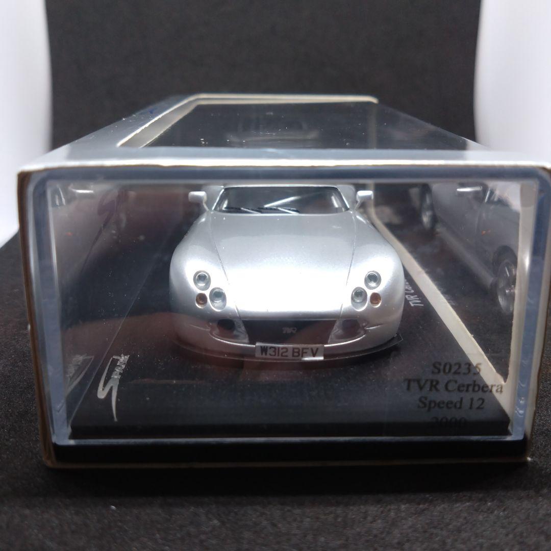 スパーク 1/43 TVR サーブラウ スピード12 2000 シルバー