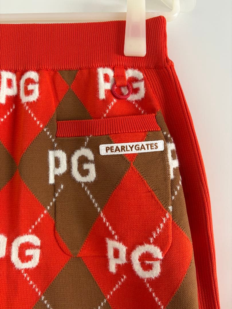 新品・PEARLY GATES 【定価35200円】ニットスカート Sサイズ