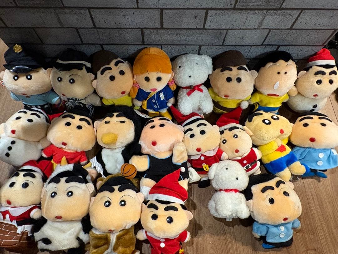 クレヨンしんちゃん ぬいぐるみセット昭和レトロ激レア