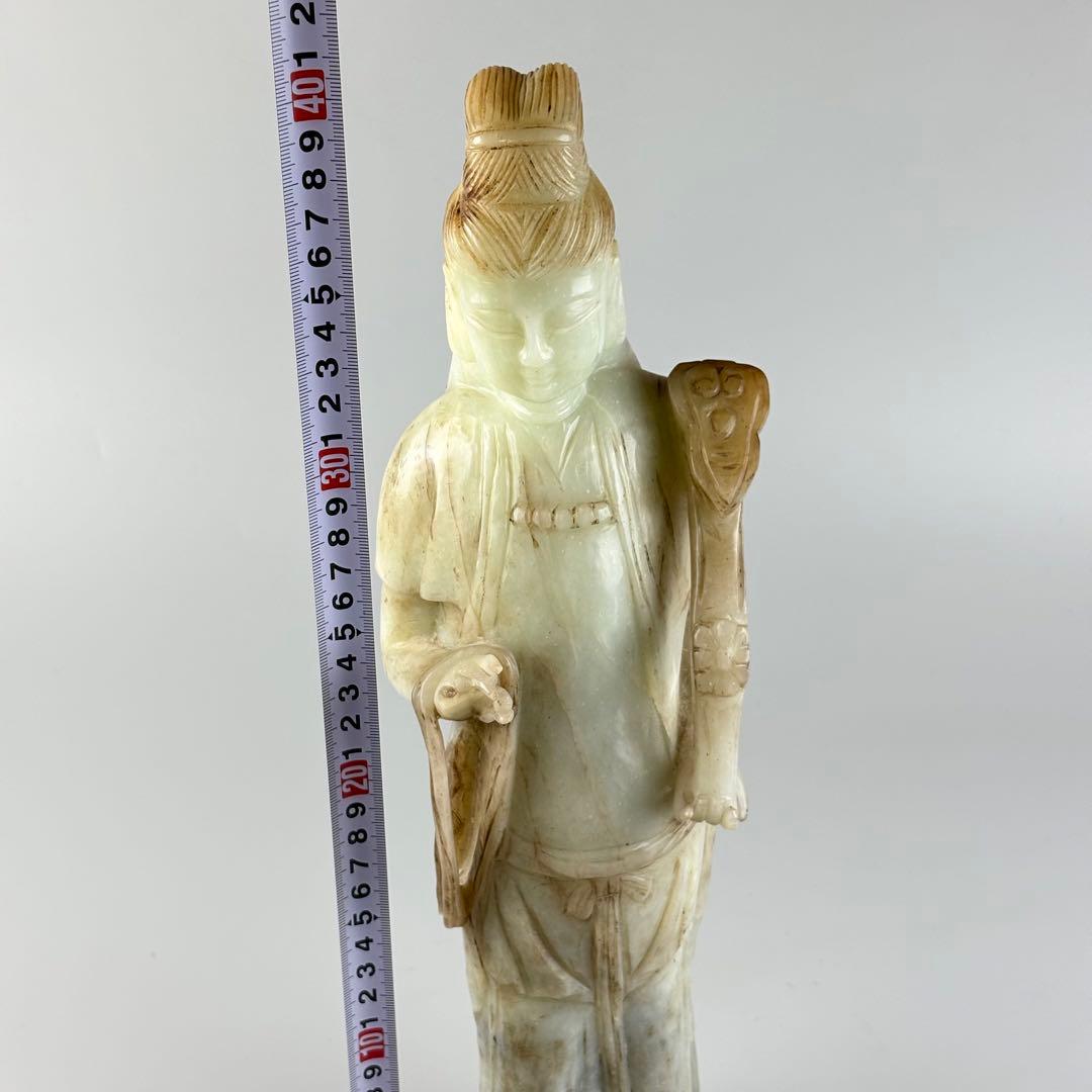 仏教美術 玉石 細密彫刻 立像 仏像