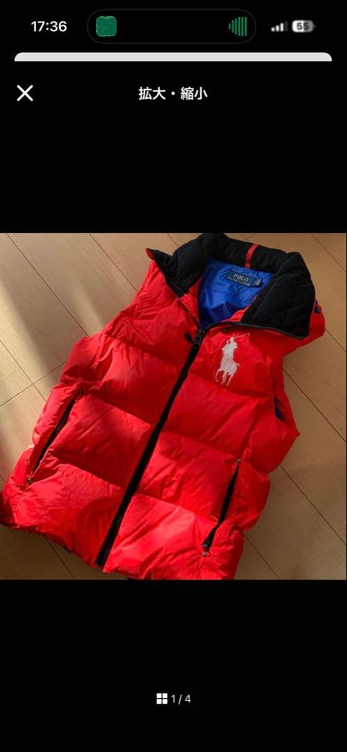 POLOダウンベスト