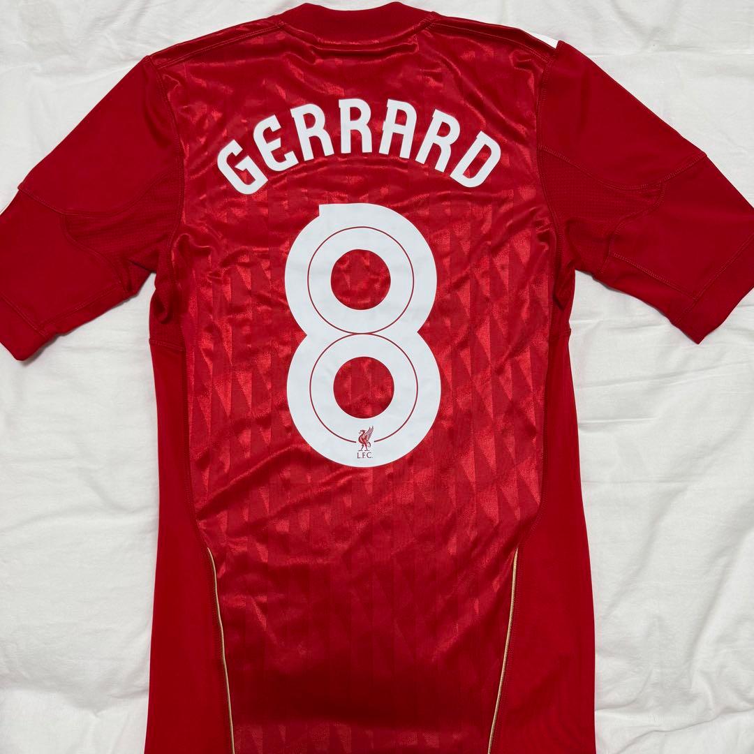 【未着用】リバプール オーセンティック ユニフォーム ジェラード ゲームシャツ
