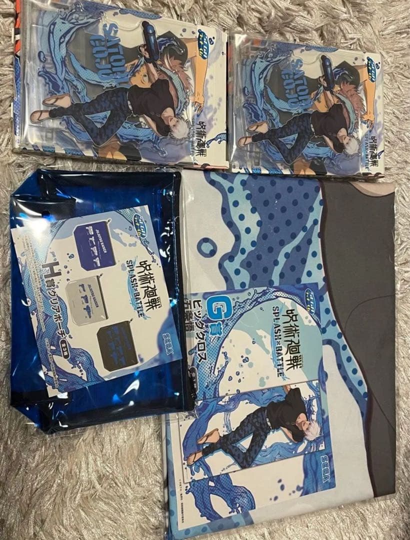 セガ ラッキーくじオンライン「呪術廻戦 SPLASH×BATTLE」五条悟セット