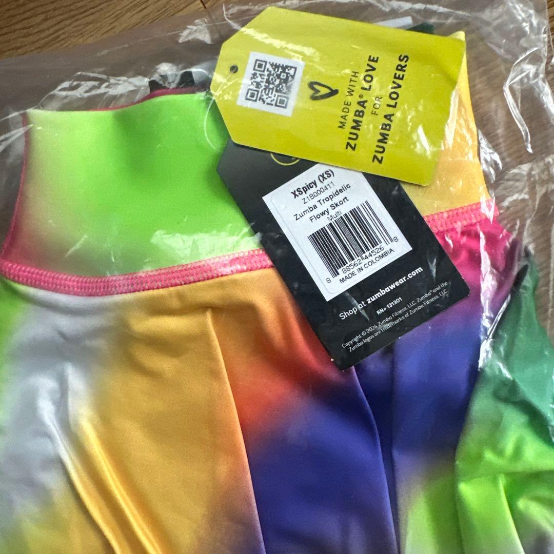 正規品 新品 ズンバ S Tropidelic Flowy スコート