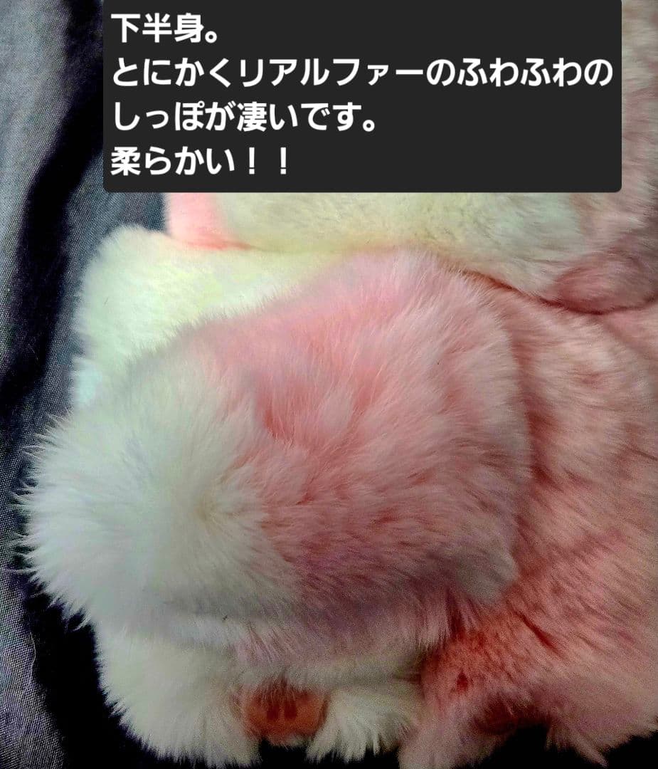 ★激レア■最高級レッキスラビット・リアルファー■海外限定■フワフワお姫様ラブブ❤