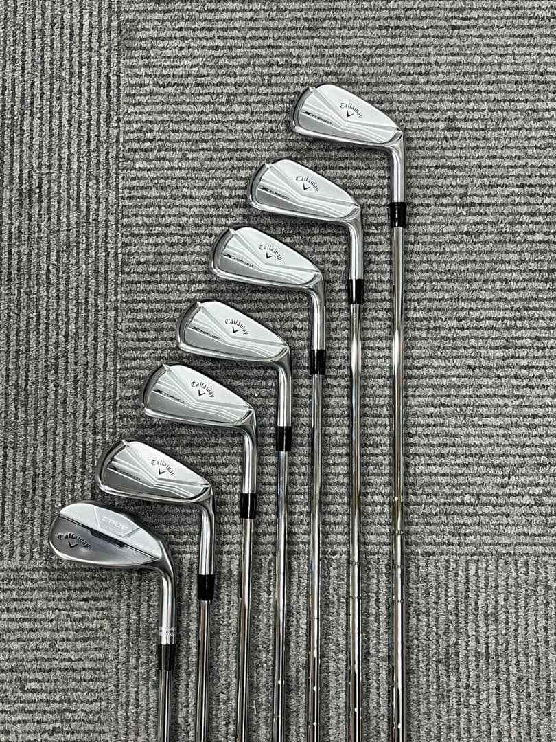 キャロウェイ　X FORGED 5〜P OPUSウェッジ 48° 7本セット