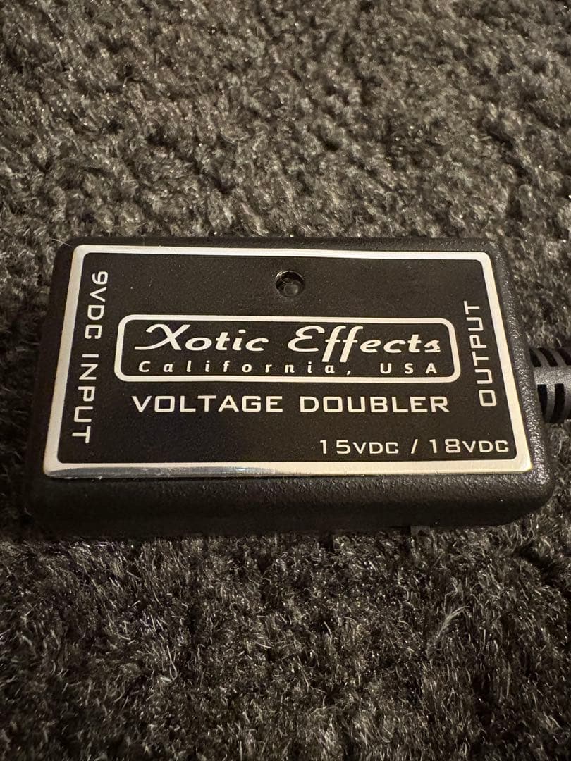 ギター xotic ep-booster + voltage doubler