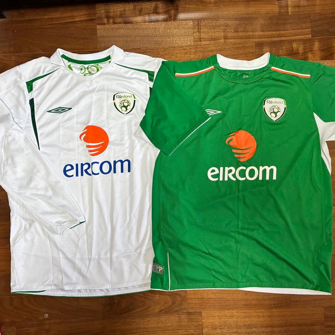アイルランド代表 Umbro サッカーウェア 2色セット