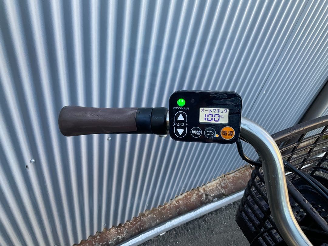 パナソニック最新機種電動アシスト自転車viviDX26インチブルーボディー