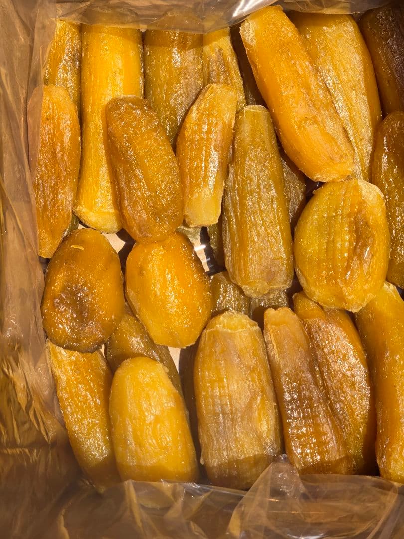 さくちゃん、ほしいも紅はるか丸干し箱込み2kg×2