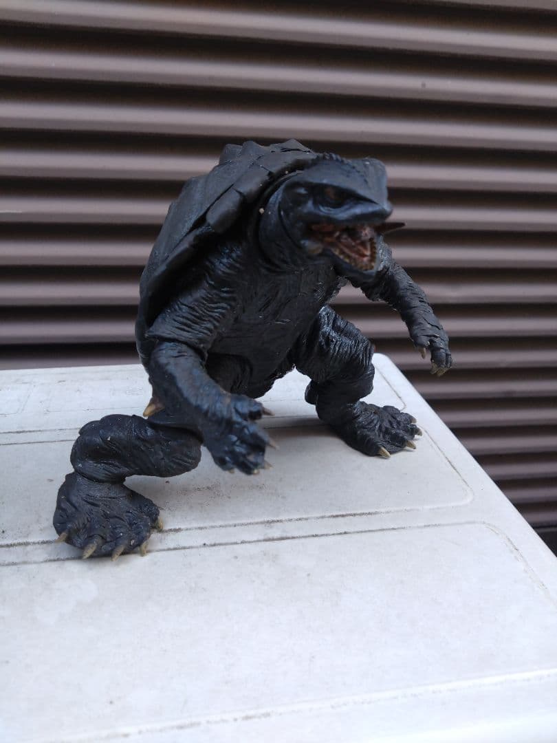 ゴジラフィギュア 　黒　ビンテージ　レトロ　ガメラ　怪獣