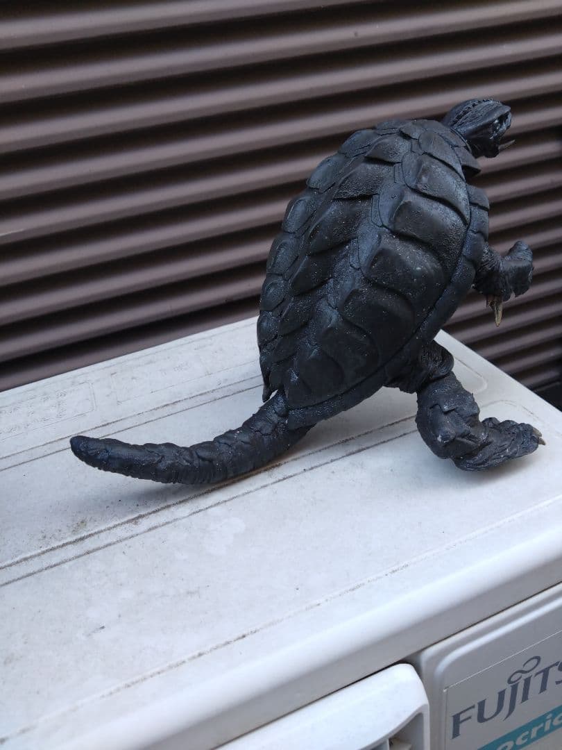 ゴジラフィギュア 　黒　ビンテージ　レトロ　ガメラ　怪獣