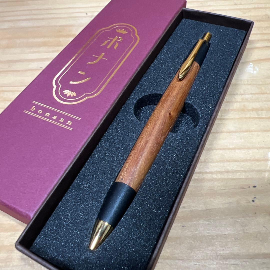 [美品]ボナンペン シャープペンシル 欅