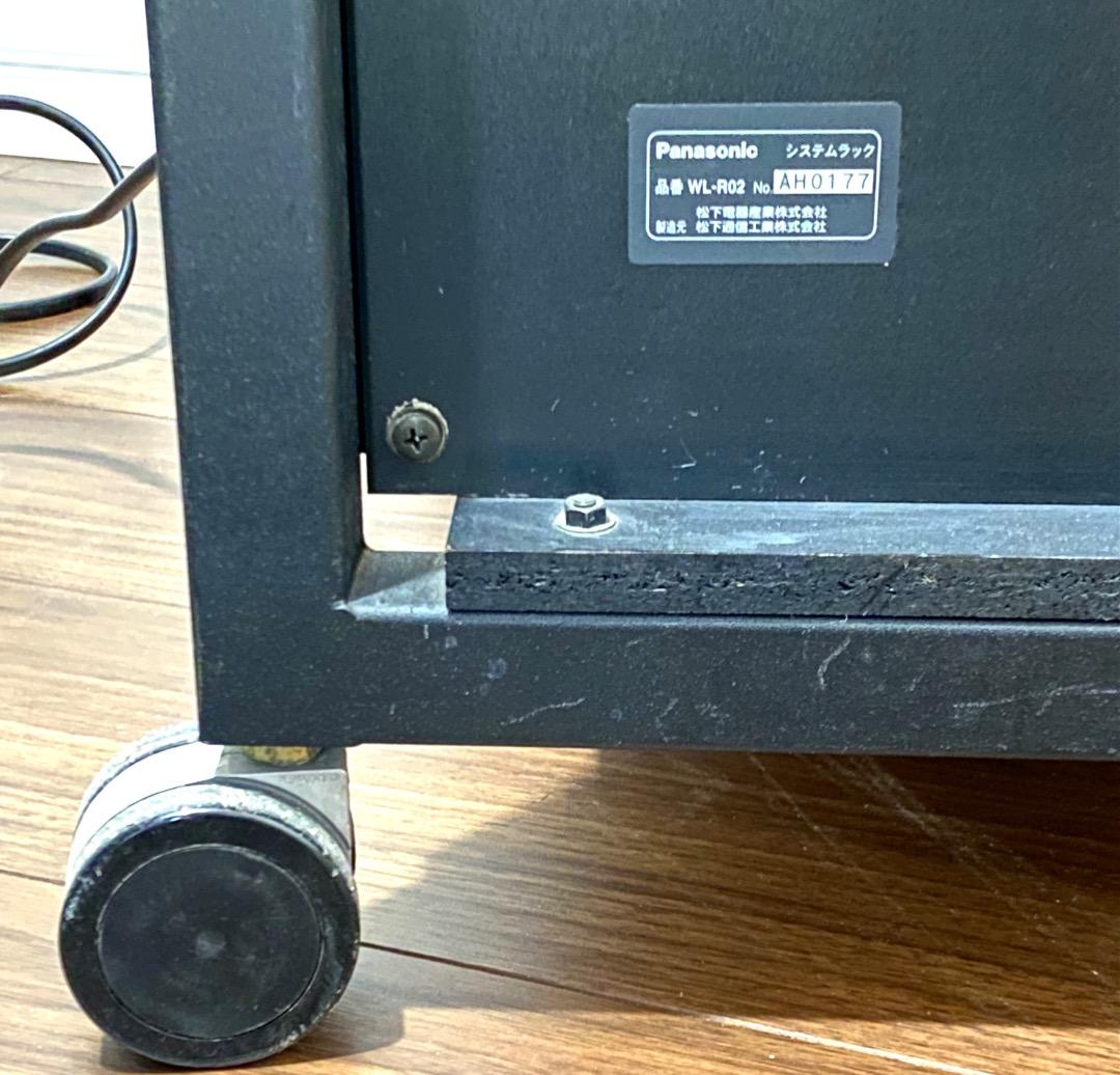 動作品 RAMSA WU-L61 電源+システム ラック マウント用キャビネット