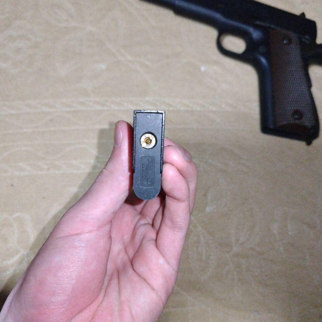 ガバメント、ガスガン、WA、ブローバック