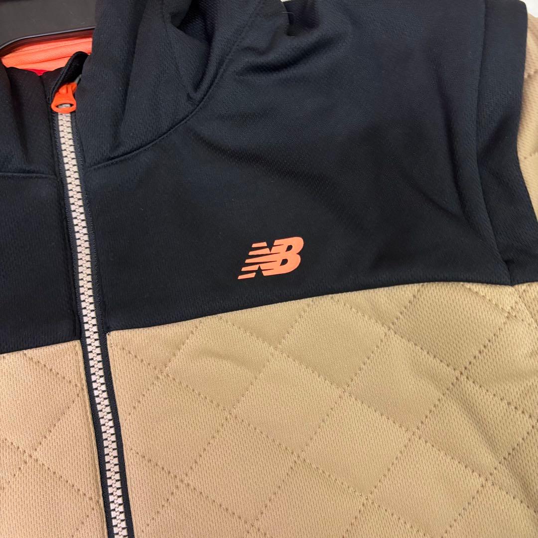未使用級　new balance golf キルティングジャケット Lサイズ