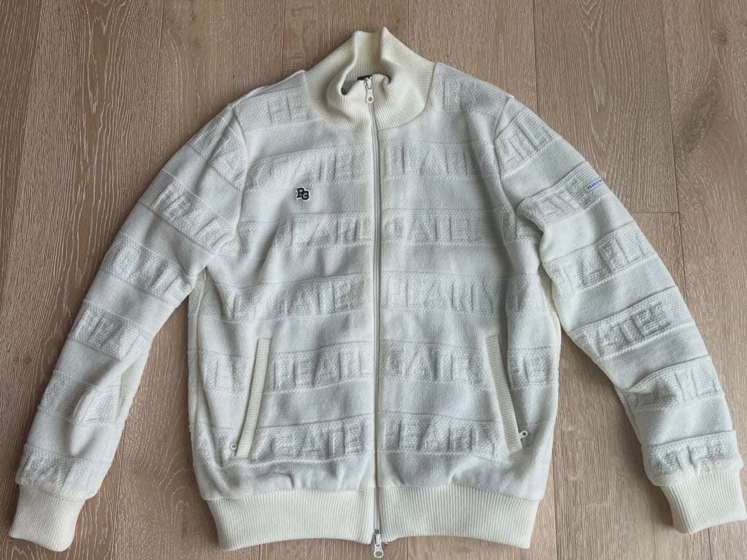 【美品】PEARLYGATES防寒ニットブルゾン