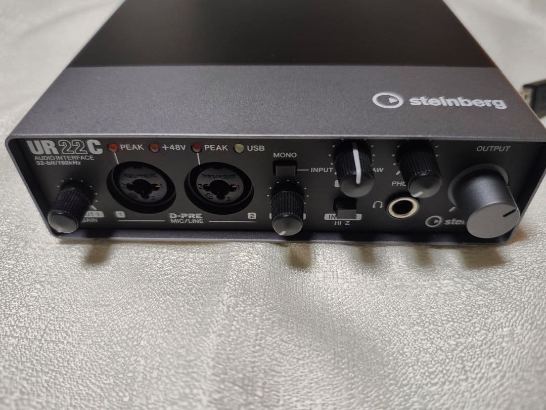 Steinberg UR22C 動作一部確認済み　現状品