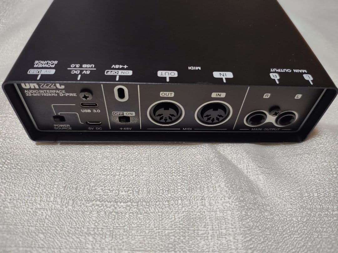 Steinberg UR22C 動作一部確認済み　現状品