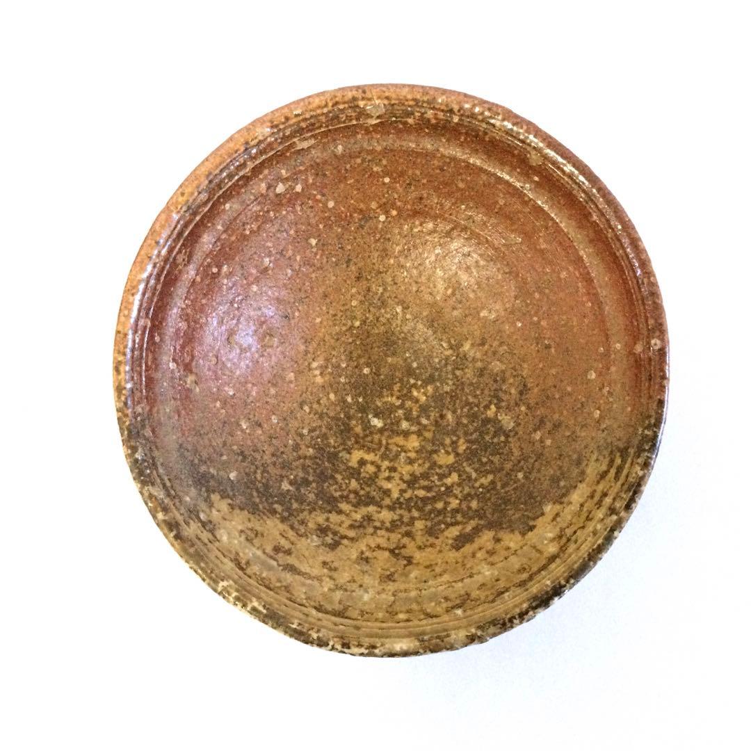 信楽焼 平茶碗 抹茶碗 高橋楽斎作 陶印有 茶道具 供箱付 T198