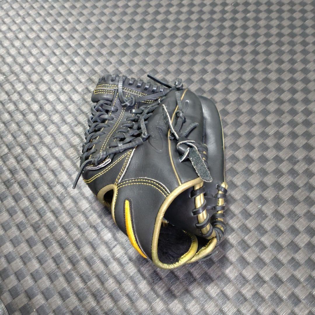 NIKE ナイキ 一般軟式グローブ 廃盤品！☆黒金 投手 内野手