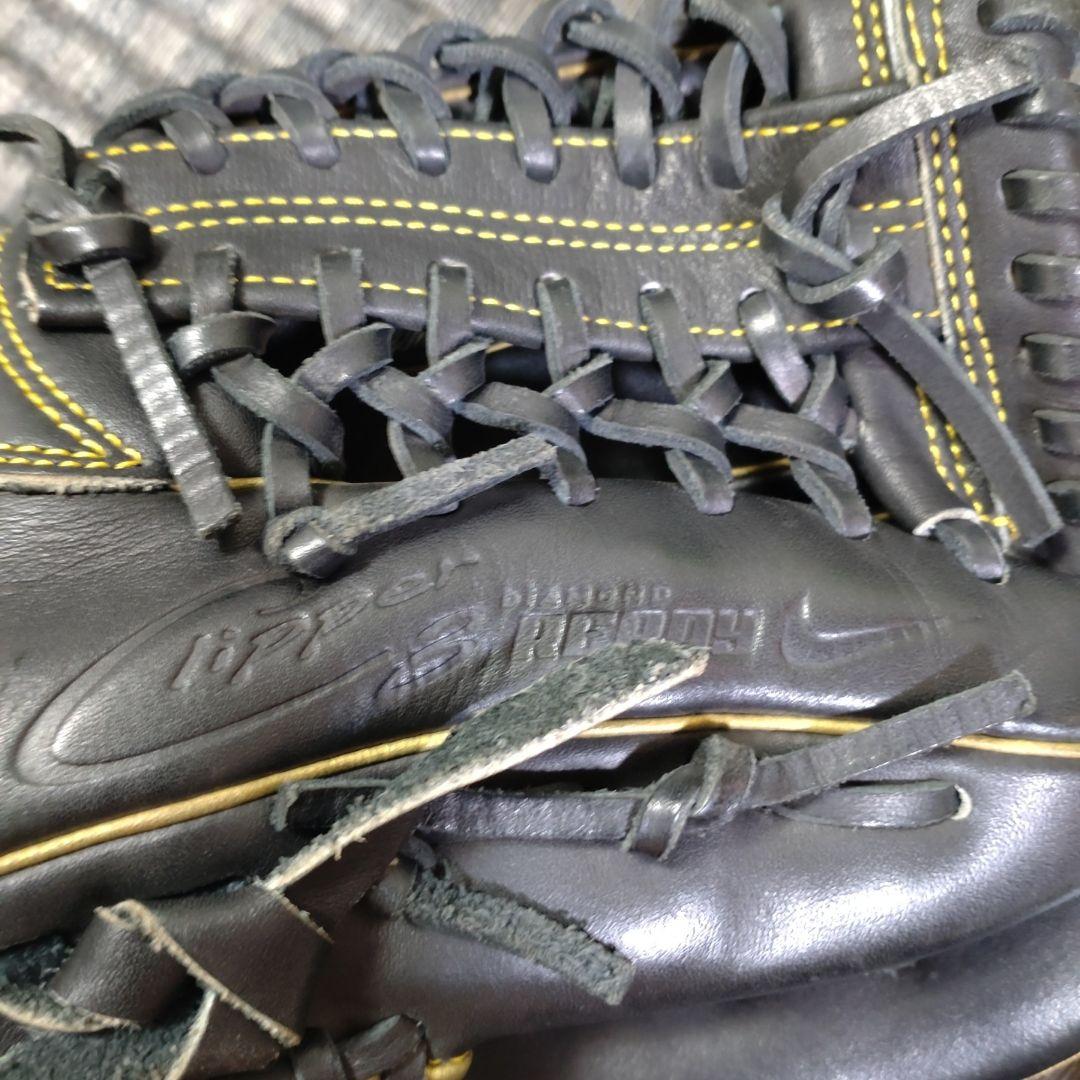 NIKE ナイキ 一般軟式グローブ 廃盤品！☆黒金 投手 内野手