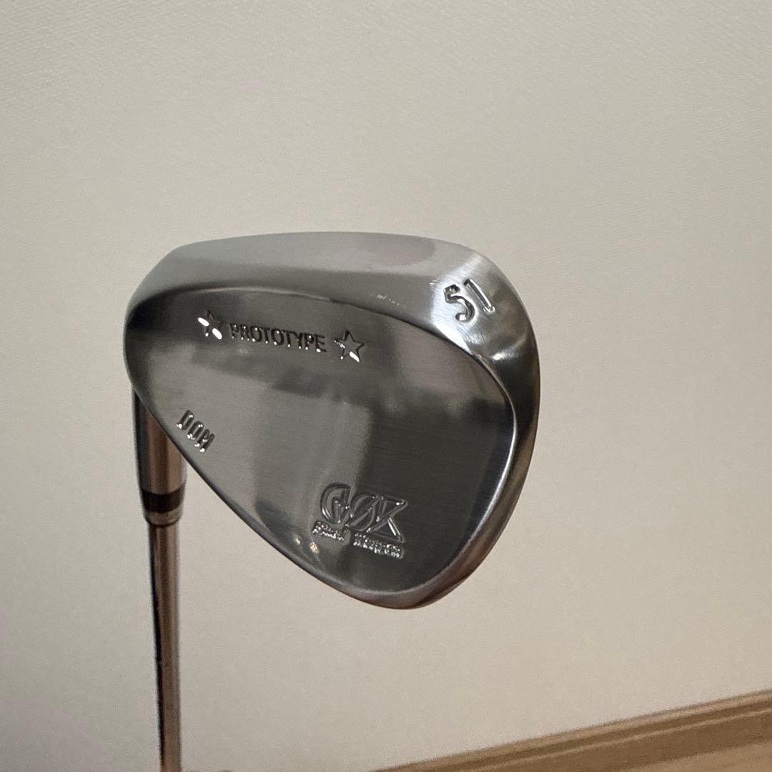 藤本技工社製オリジナル左用Aw(51°)軟鉄鍛造20cウェッジ　試打のみ美品