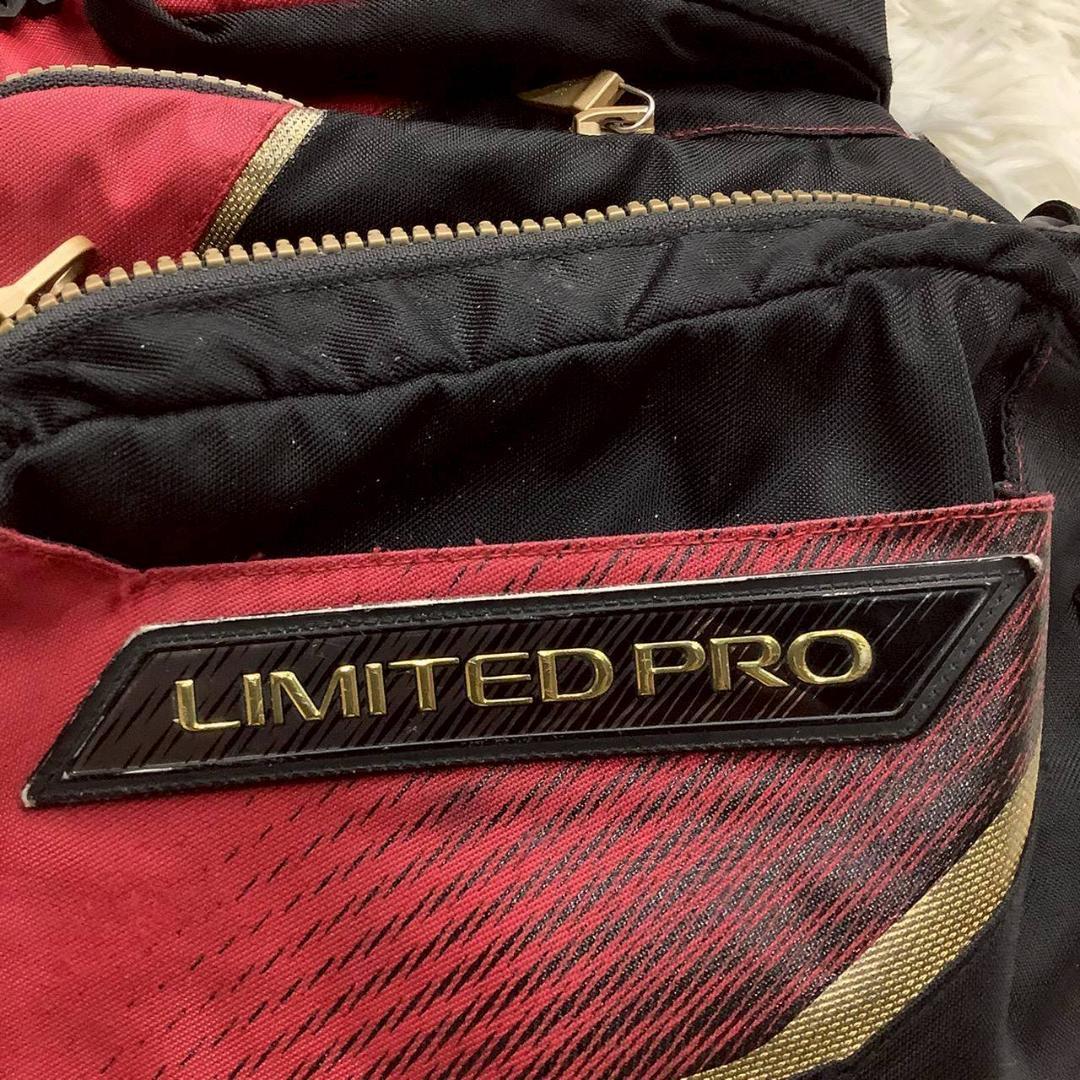 訳あり フィッシングベスト 釣り ネクサス リミテッドプロ 赤 黒 ナイロン