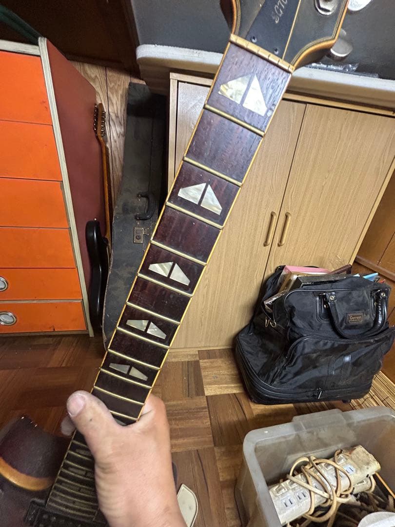 エレキギター レッド ダブルコイル