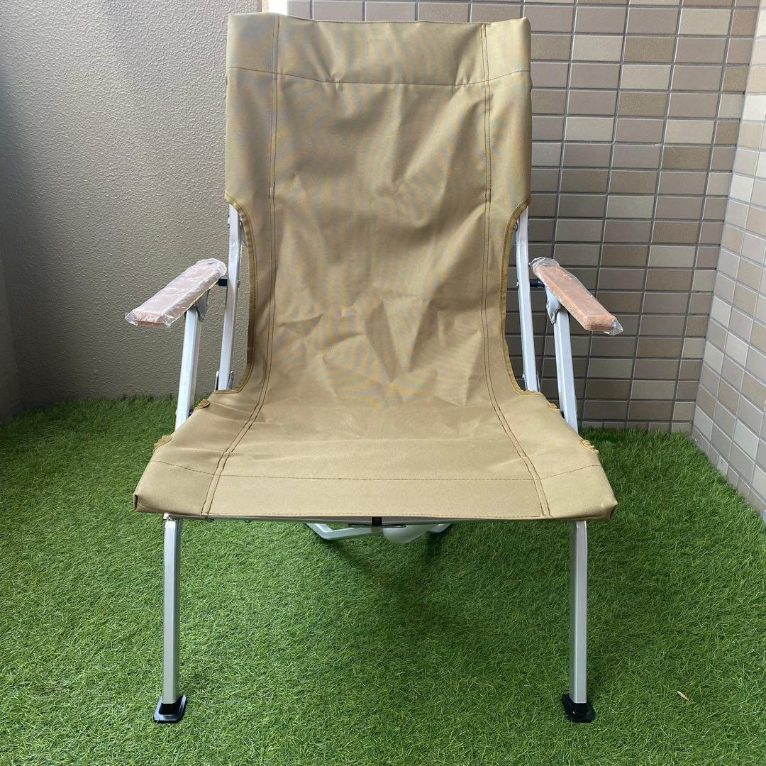 【新品スノーピークOEM品】ローチェア30 カーキ 3脚セット