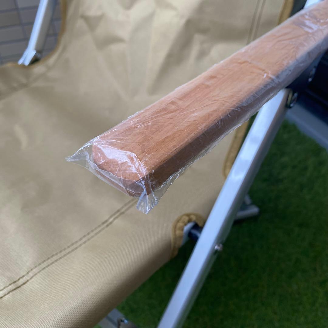 【新品スノーピークOEM品】ローチェア30 カーキ 3脚セット