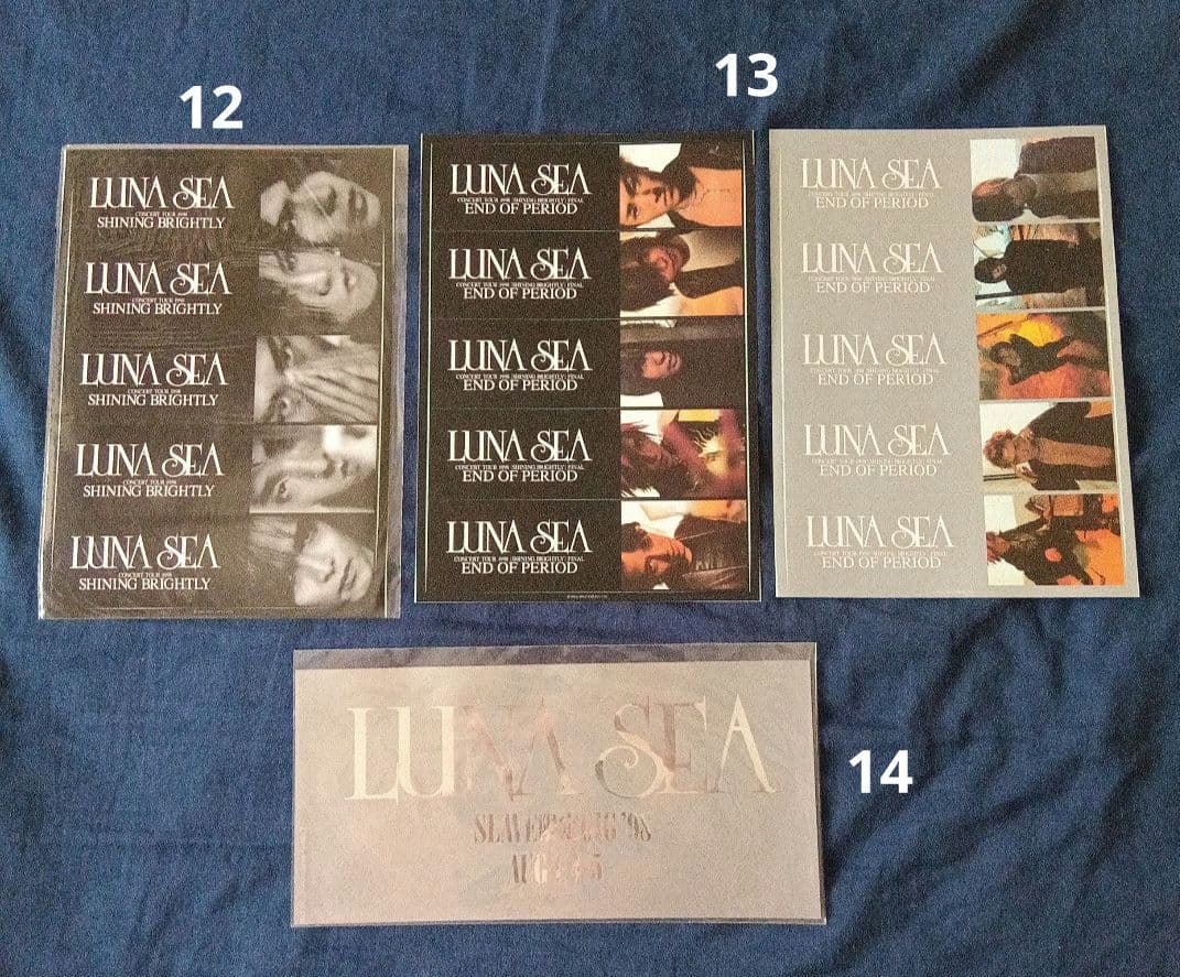 バラ売り可★LUNA SEA ステッカー28枚まとめ売り