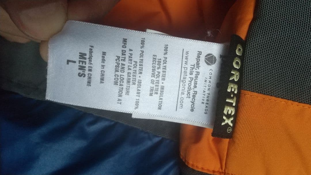 スキー Patagonia GORE-TEX L-size