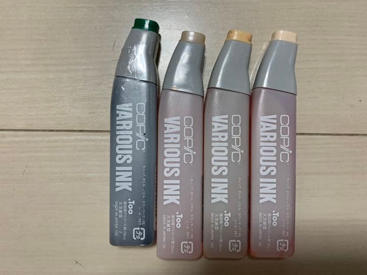 コピックペンセット。