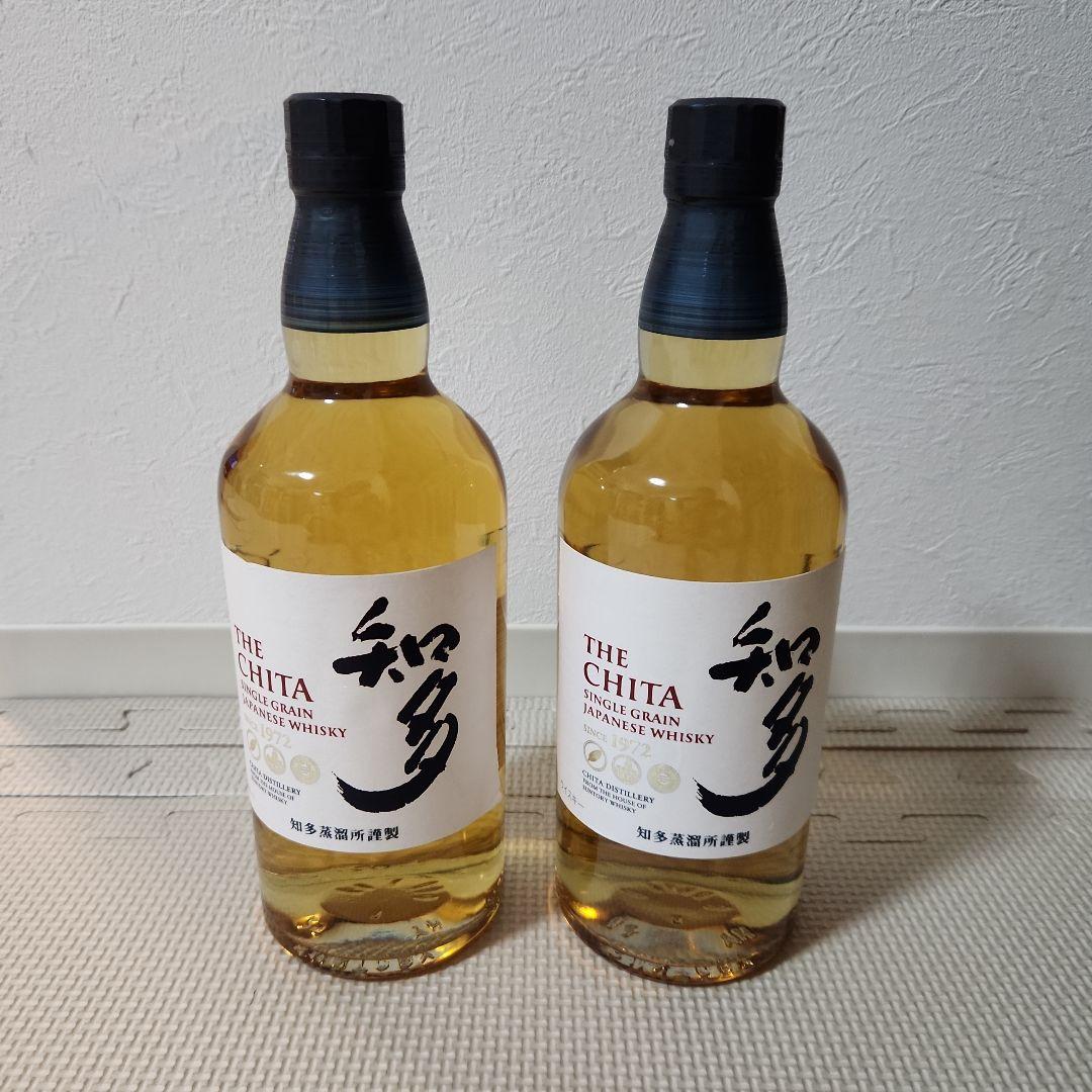 知多 THE CHITA シングルグレーンウイスキー 700ml 2本セット