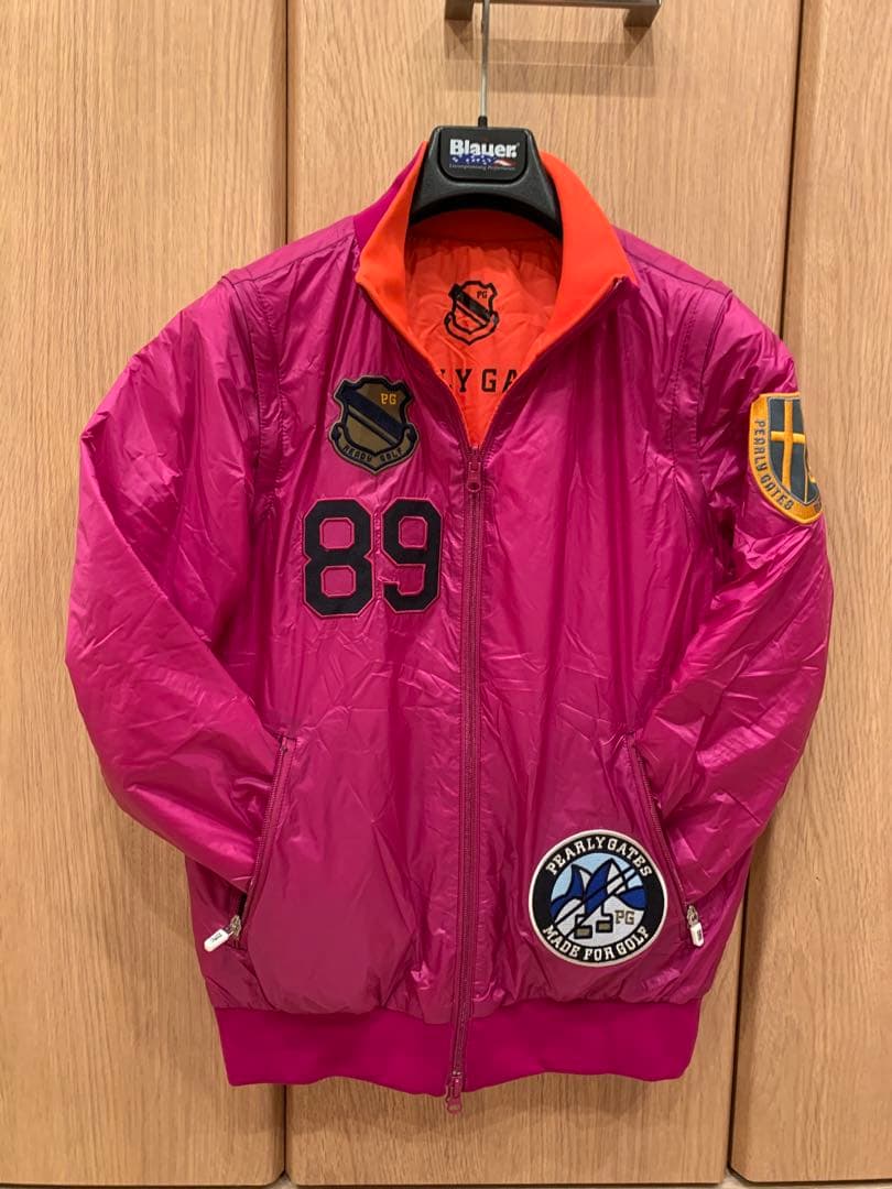 《本日限り！》パーリーゲイツリバーシブル中綿ブルゾン