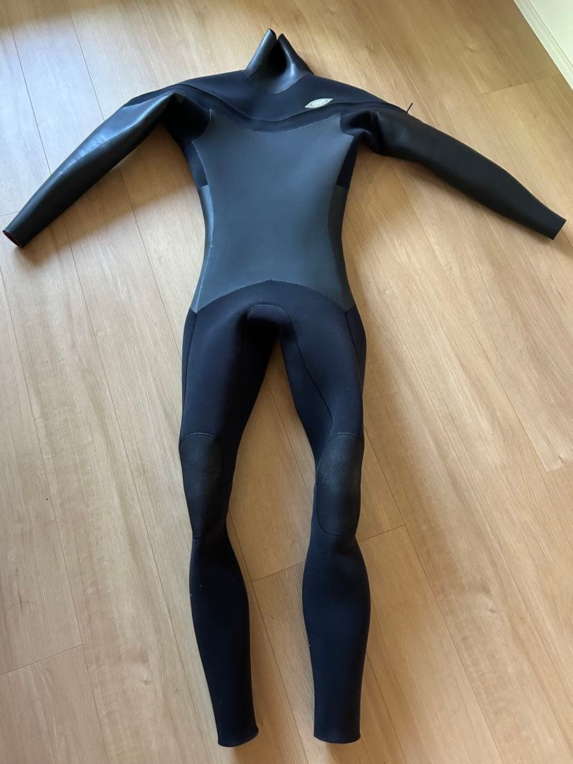 フルスーツ ブラック ネックエントリー