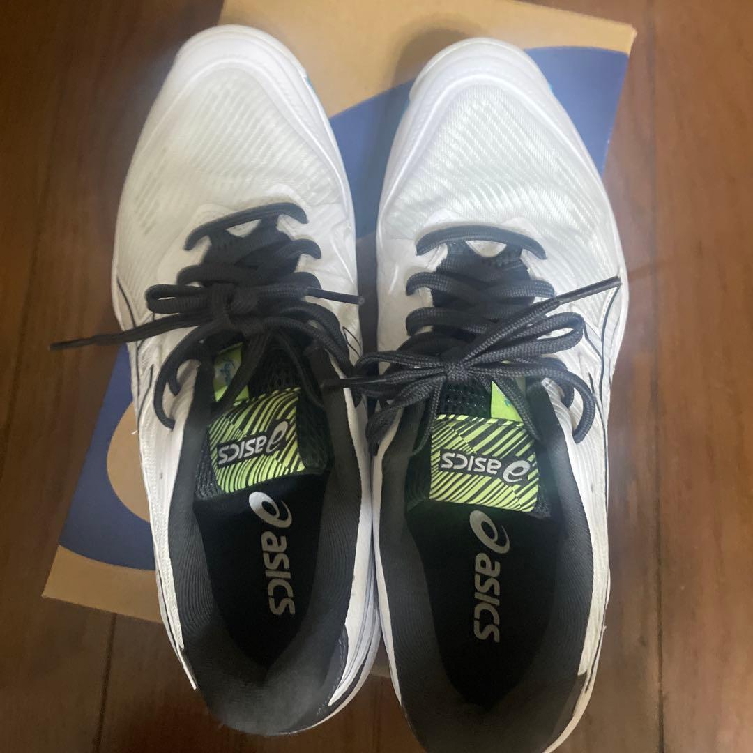 ASICS バレーボールシューズ ROTE JAPANホワイト/ブラック/ブルー