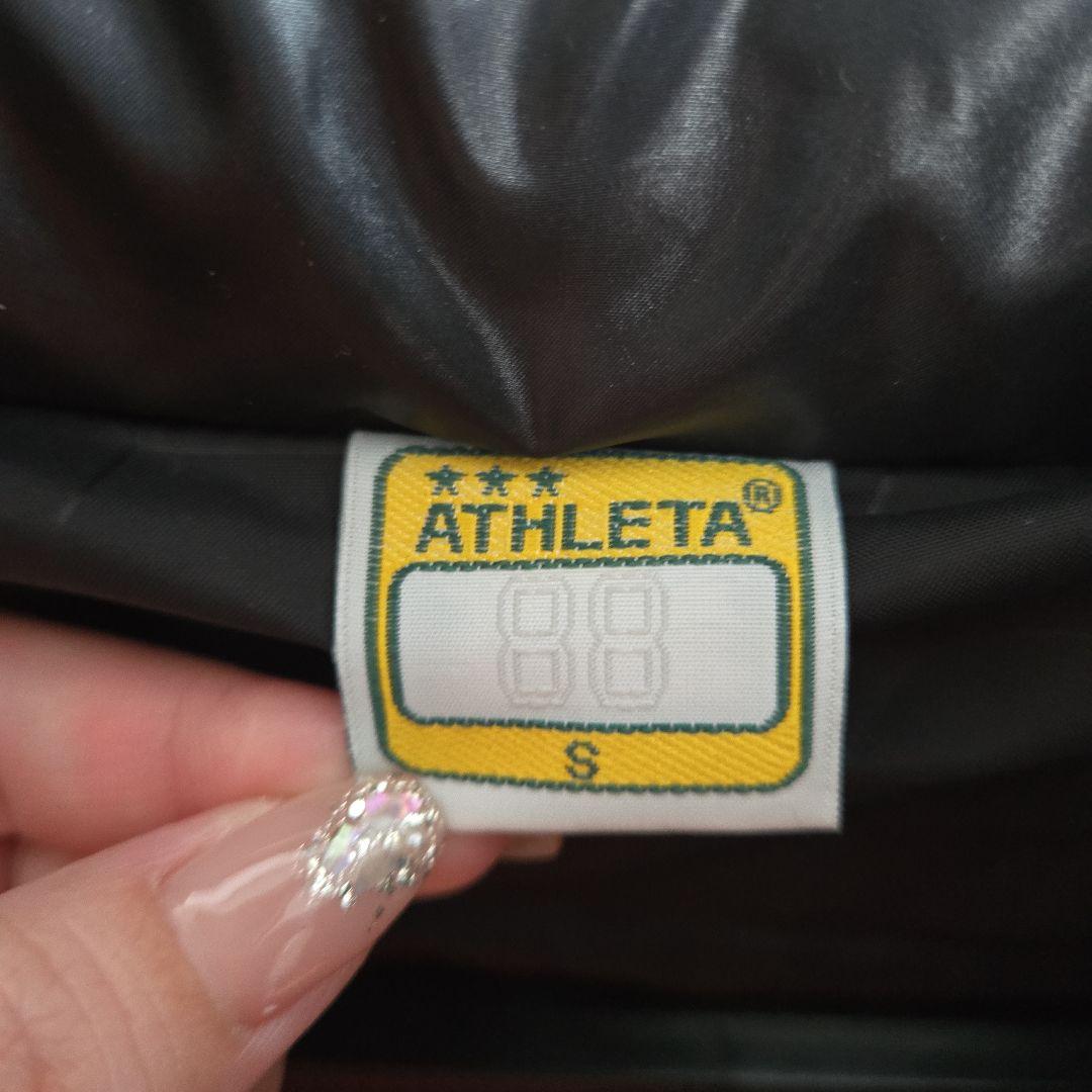 ATHLETA ダウンベンチコート S ブラック