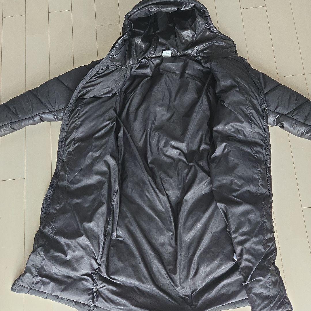 ATHLETA ダウンベンチコート S ブラック