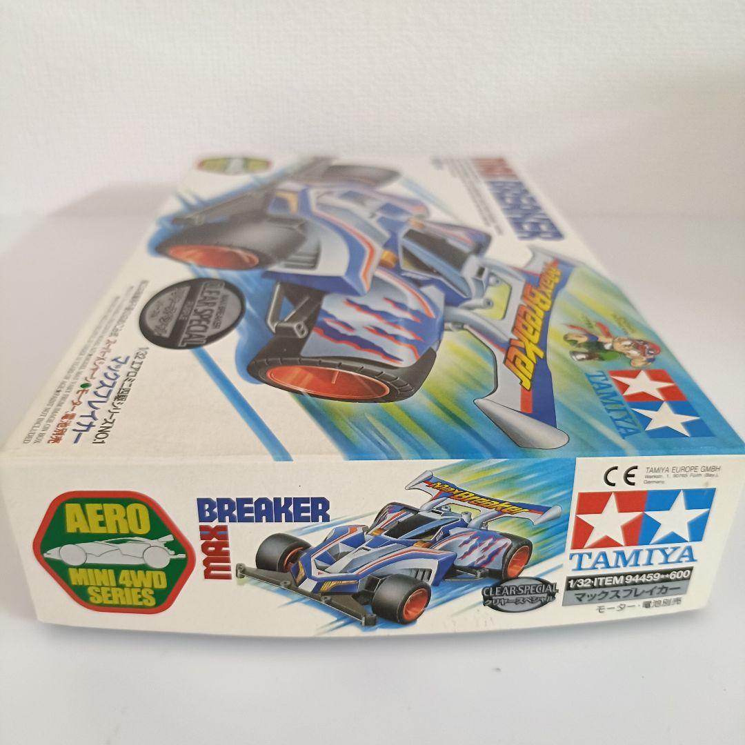 【新品未組立品】エアロミニ四駆　マックスブレイカー　クリヤースペシャル　パープル