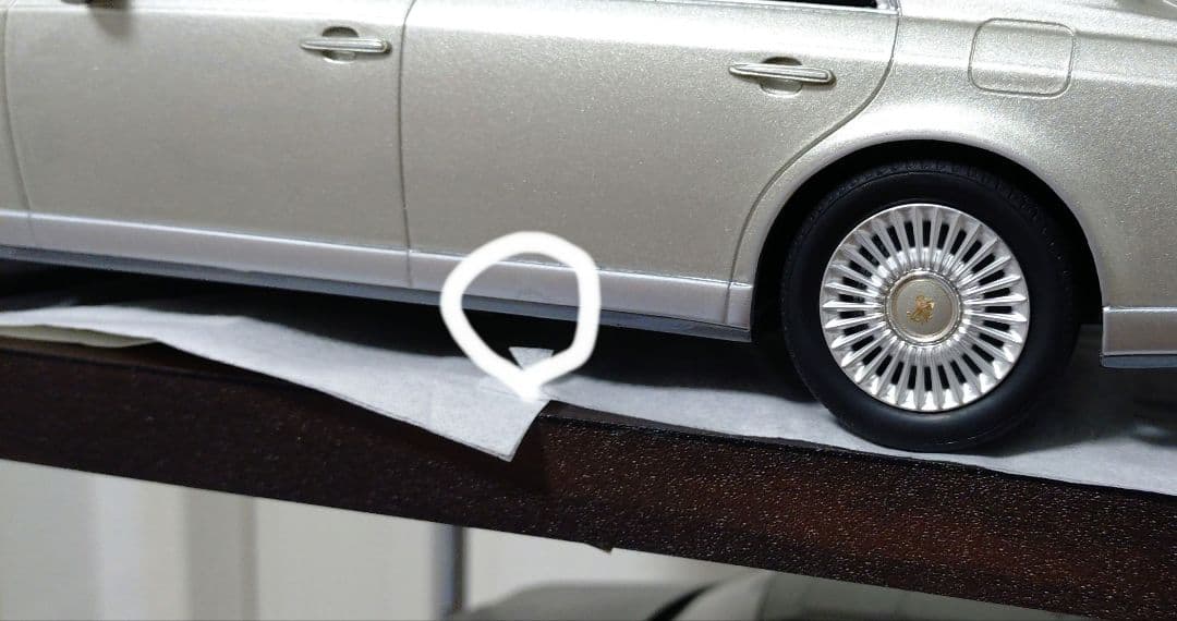 1/18 トヨタ センチュリー シルバー